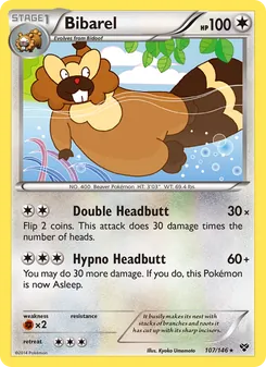Bibarel (XY #107/146)