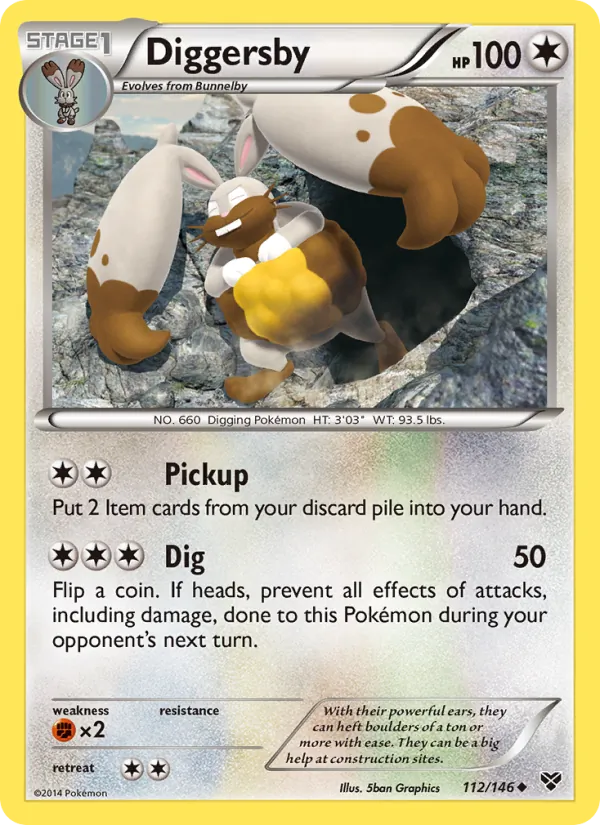Diggersby (XY #112/146)