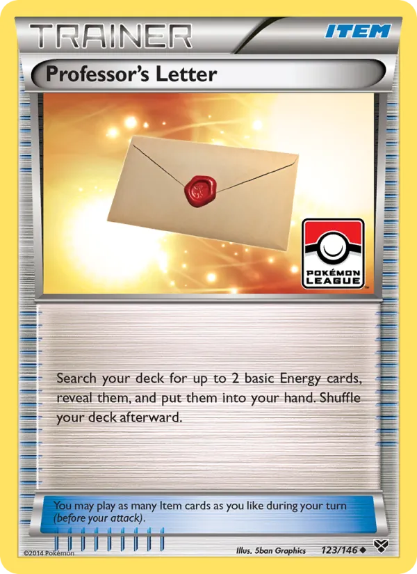Professor's Letter (XY #123/146)