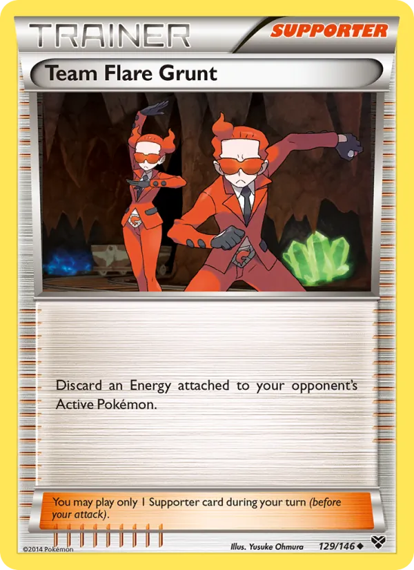 Team Flare Grunt (XY #129/146)