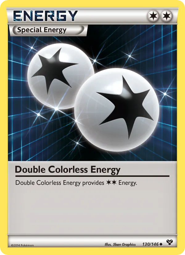 Double Colorless Energy (XY #130/146)