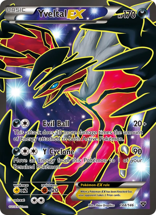 Yveltal EX (XY #144/146)