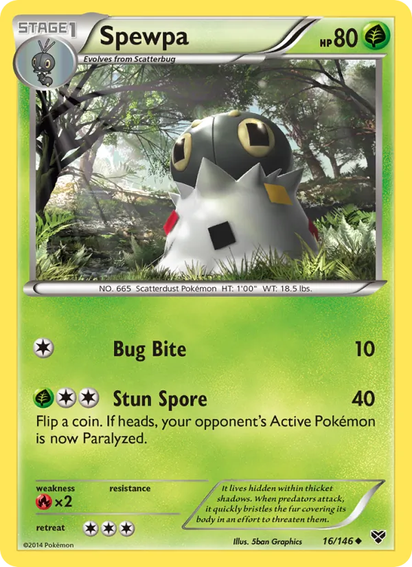 Spewpa (XY #16/146)