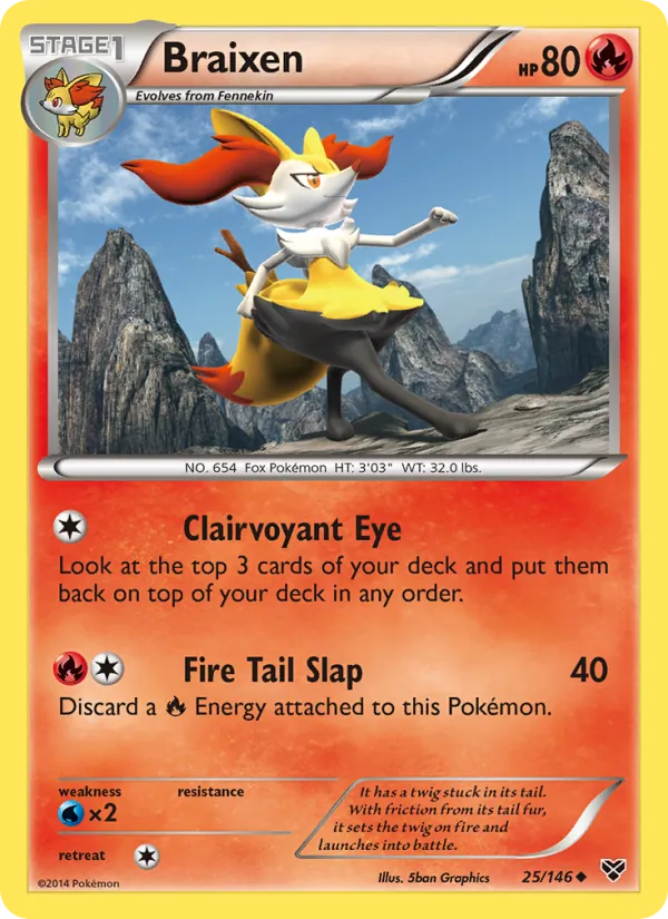 Braixen (XY #25/146)