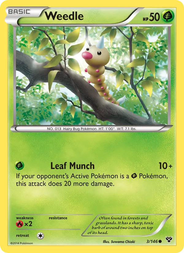Weedle (XY #3/146)