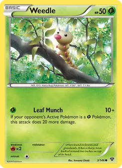 Weedle (XY #3/146)