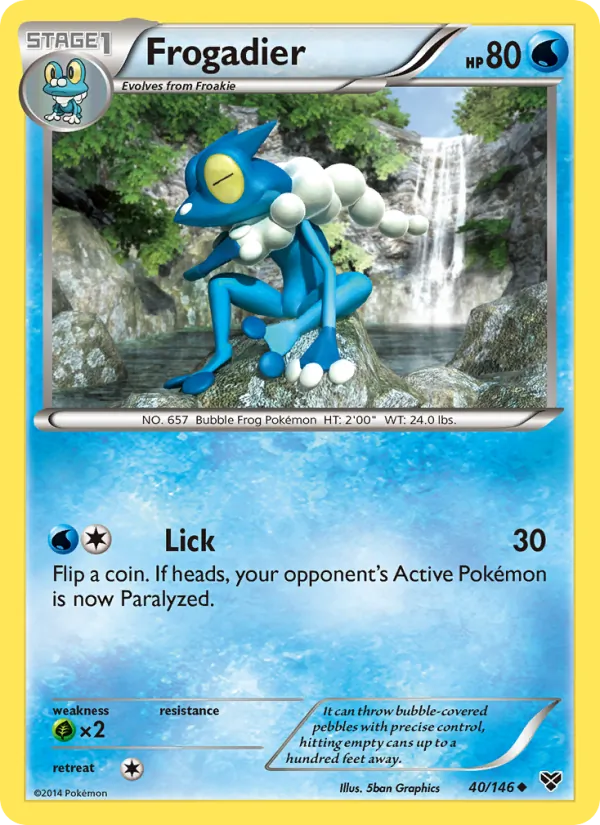 Frogadier (XY #40/146)