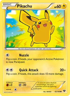 Pikachu (XY #42/146)