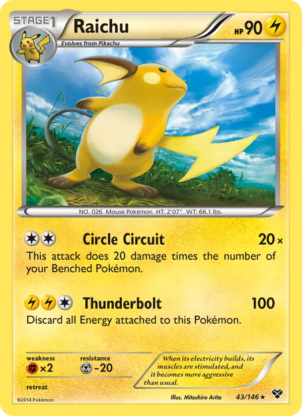 Raichu (XY #43/146)