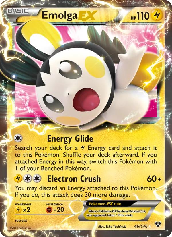 Emolga EX (XY #46/146)