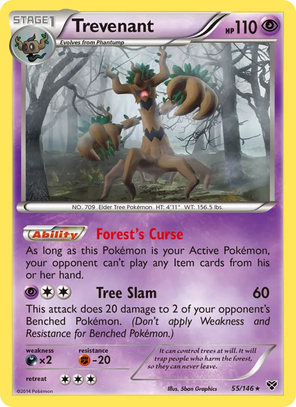 Trevenant (XY #55/146)
