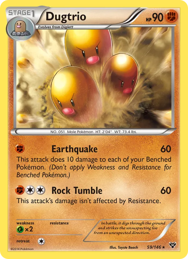Dugtrio (XY #59/146)