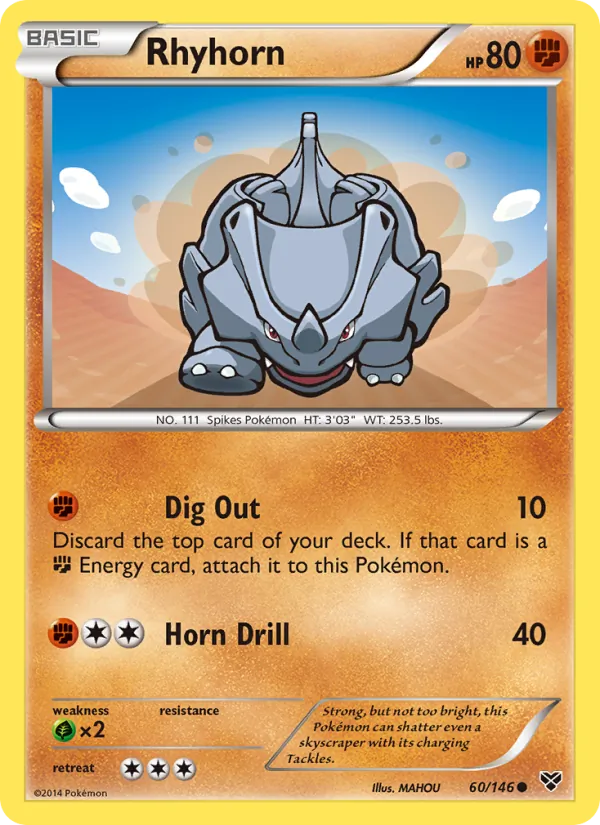 Rhyhorn (XY #60/146)