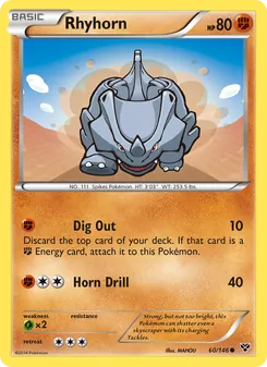 Rhyhorn (XY #60/146)