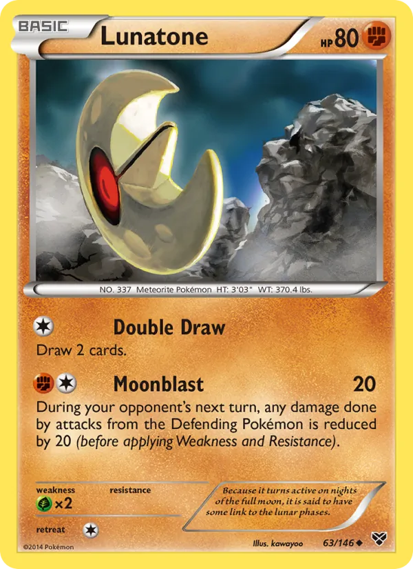 Lunatone (XY #63/146)
