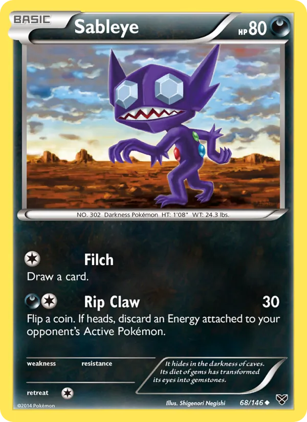 Sableye (XY #68/146)