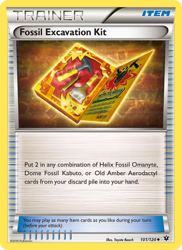 Fossil Excavation Kit (Fates Collide #101/124)