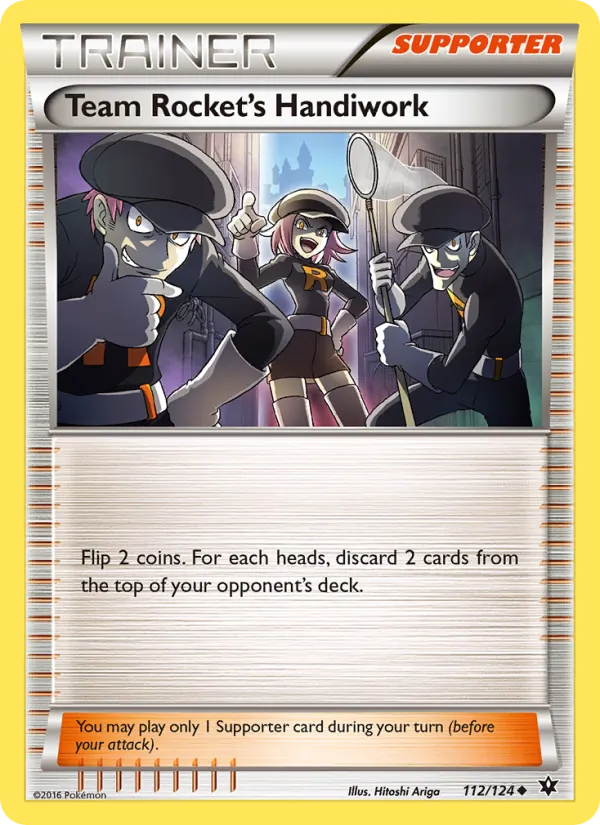 Team Rocket's Handiwork (Fates Collide #112/124)