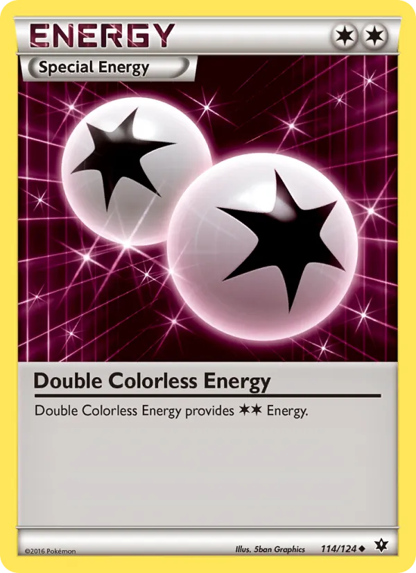 Double Colorless Energy (Fates Collide #114/124)