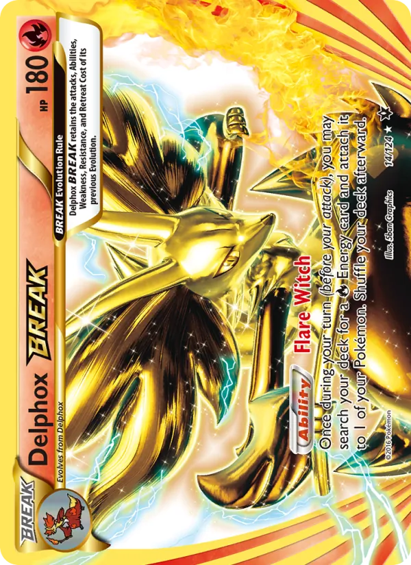 Delphox BREAK (Fates Collide #14/124)