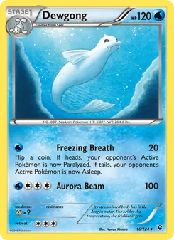 Dewgong (Fates Collide #16/124)