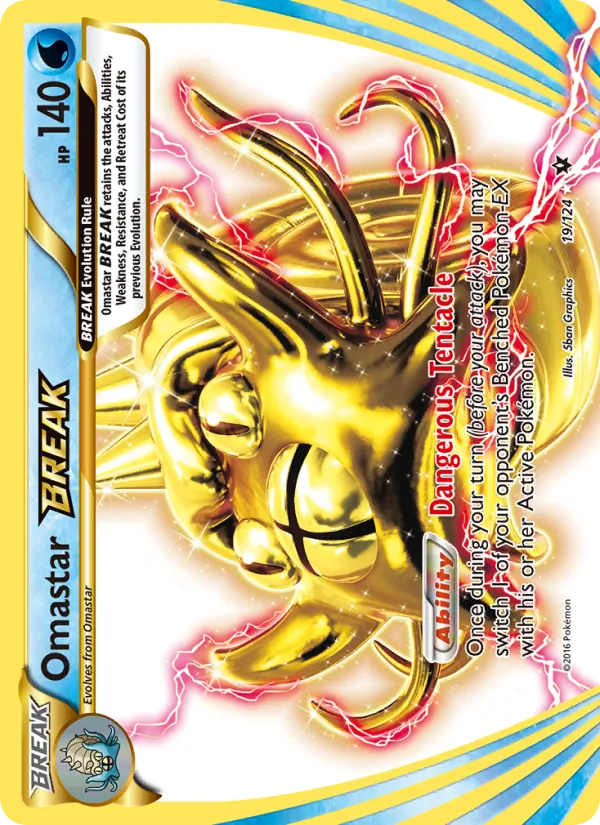 Omastar BREAK (Fates Collide #19/124)