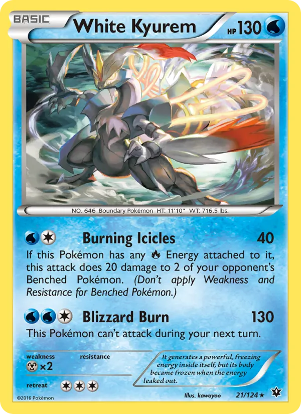 White Kyurem (Fates Collide #21/124)