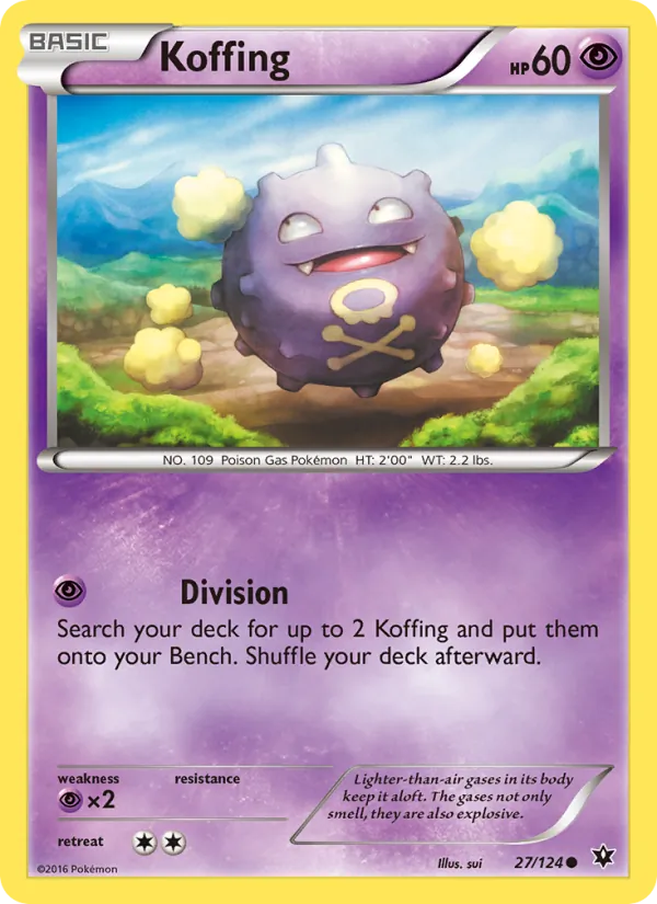 Koffing (Fates Collide #27/124)