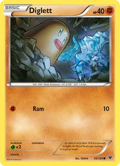 Diglett (Fates Collide #36/124)
