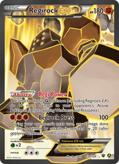 Regirock EX (Fates Collide #43/124)