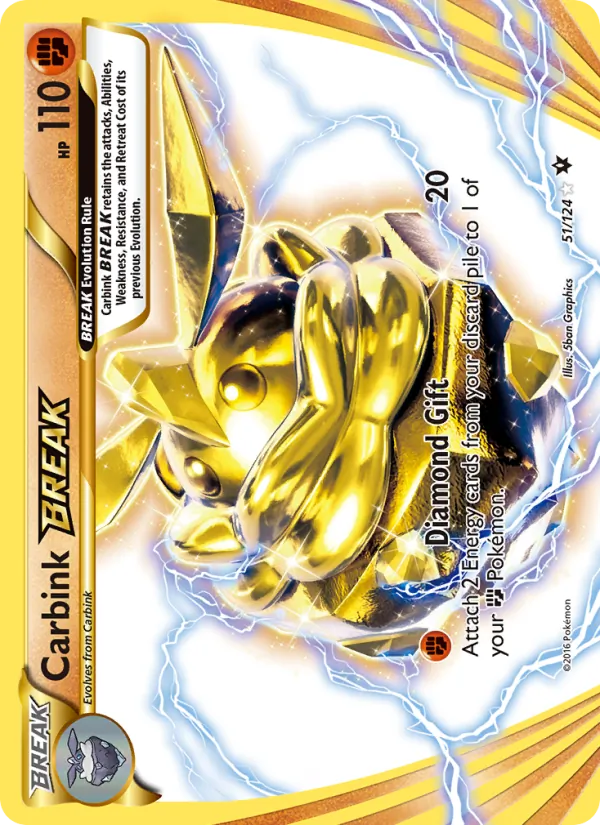 Carbink BREAK (Fates Collide #51/124)