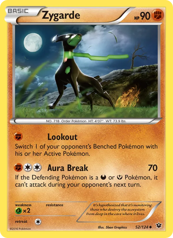 Zygarde (Fates Collide #52/124)