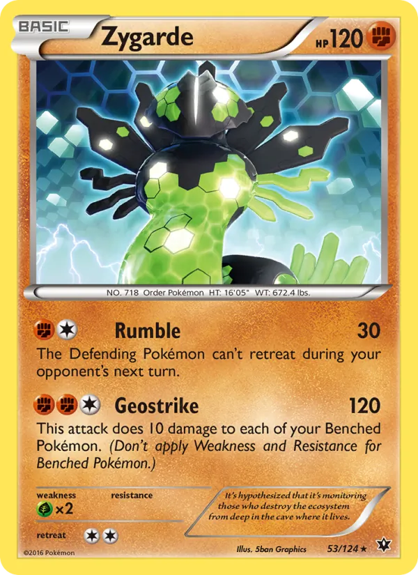 Zygarde (Fates Collide #53/124)