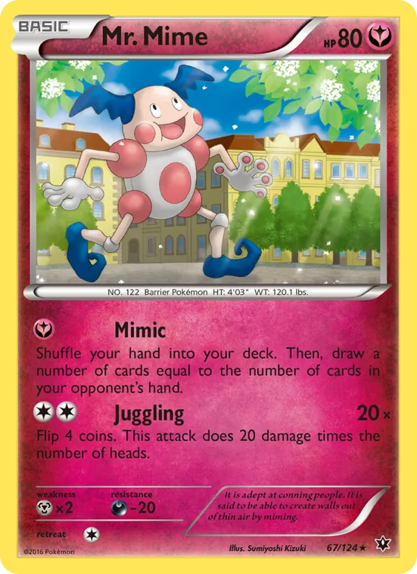 Mr. Mime (Fates Collide #67/124)