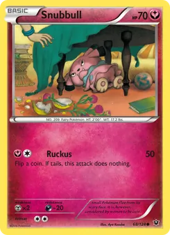 Snubbull (Fates Collide #68/124)
