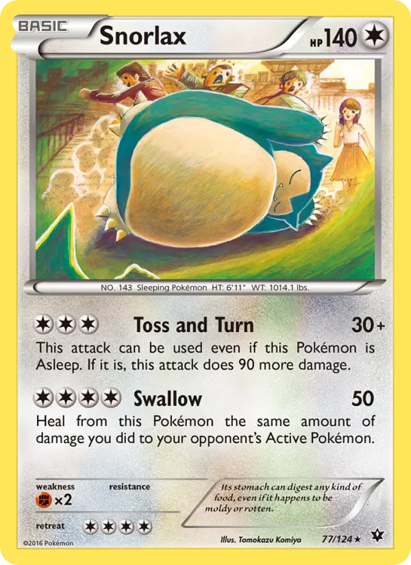 Snorlax (Fates Collide #77/124)
