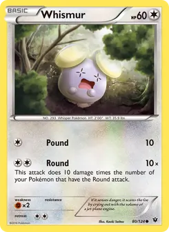 Whismur (Fates Collide #80/124)