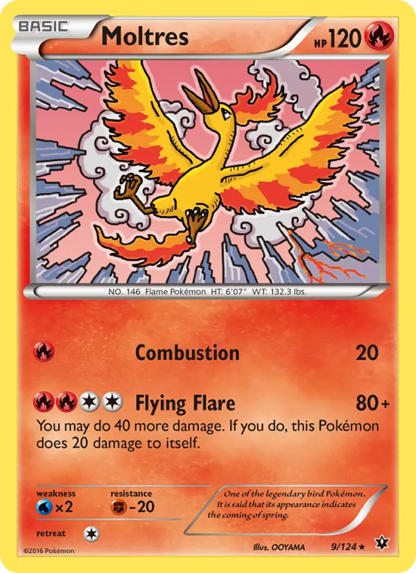 Moltres (Fates Collide #9/124)