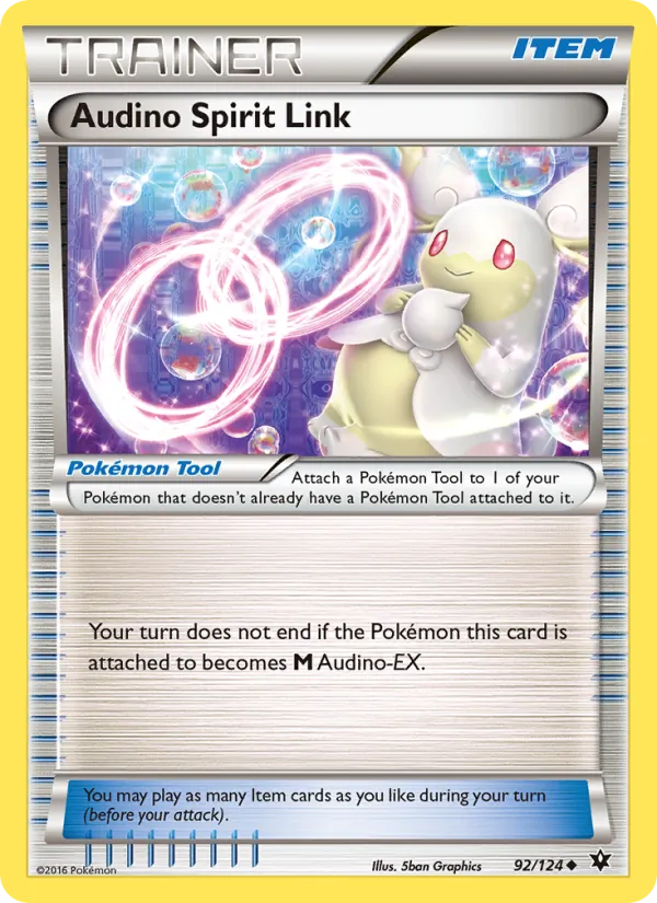 Audino Spirit Link (Fates Collide #92/124)