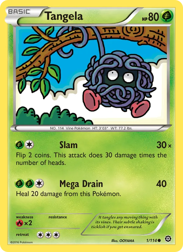 Tangela (Steam Siege #1/114)