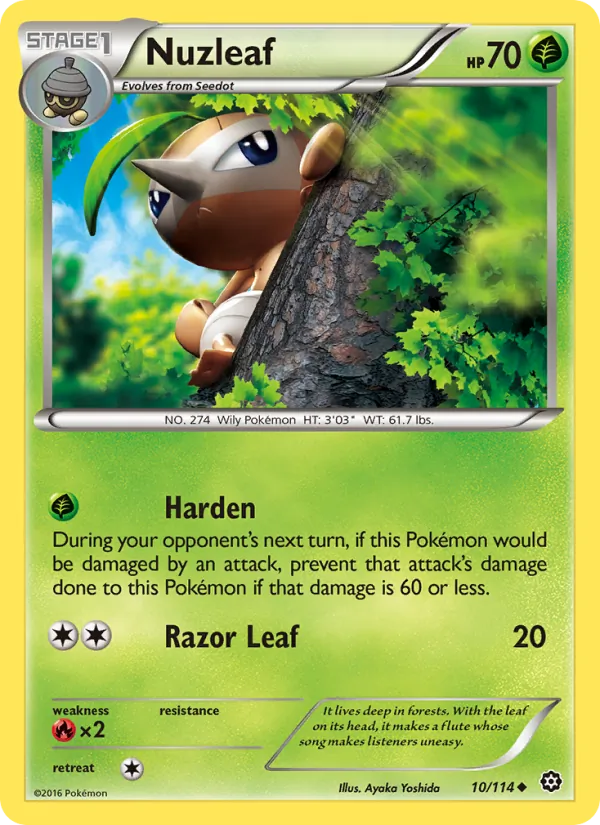 Nuzleaf (Steam Siege #10/114)