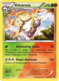 Volcarona (Steam Siege #15/114)