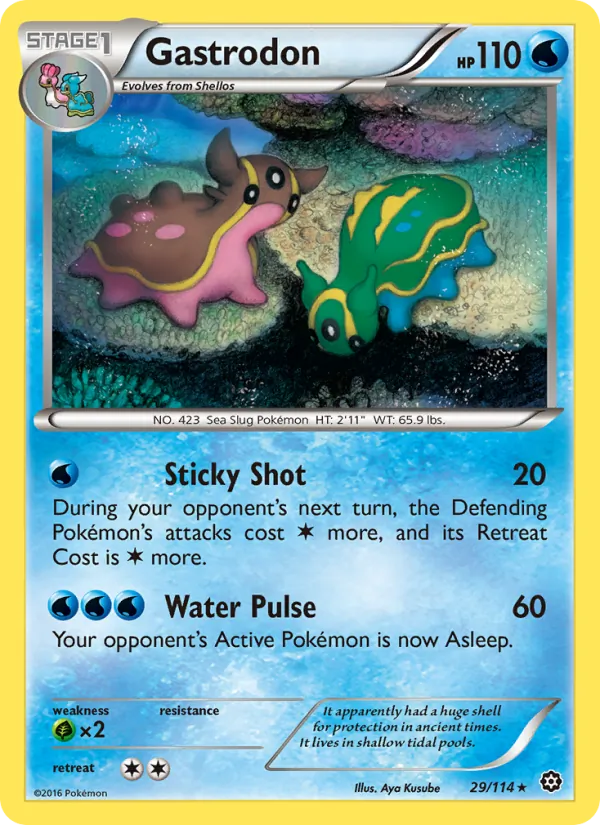 Gastrodon (Steam Siege #29/114)