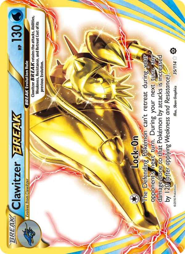 Clawitzer BREAK (Steam Siege #35/114)