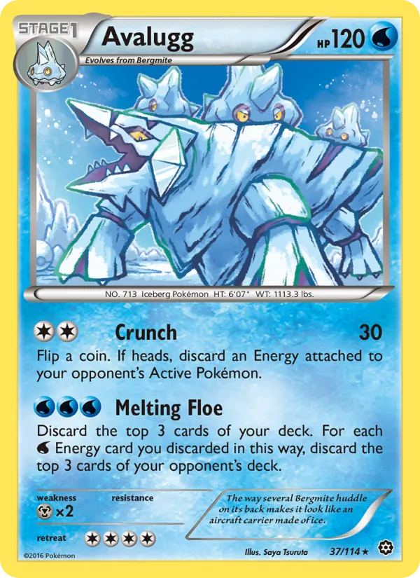 Avalugg (Steam Siege #37/114)