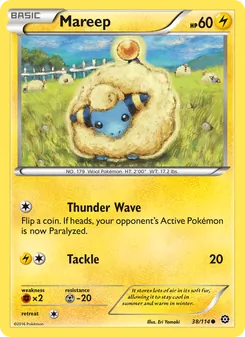 Mareep (Steam Siege #38/114)