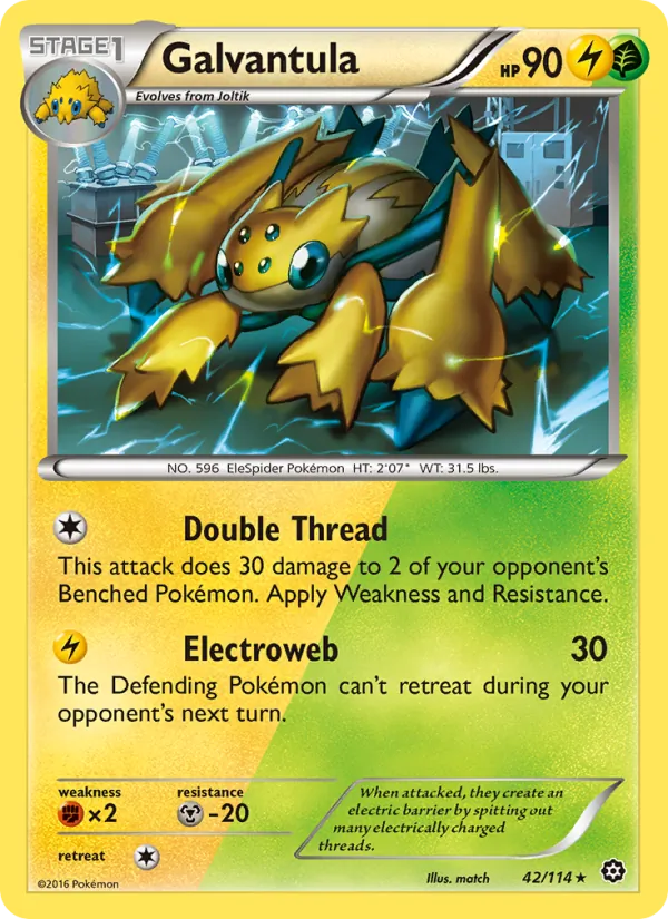 Galvantula (Steam Siege #42/114)