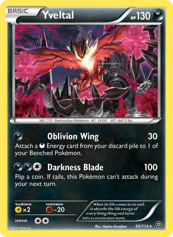 Yveltal (Steam Siege #65/114)