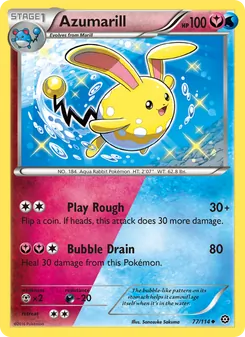 Azumarill (Steam Siege #77/114)