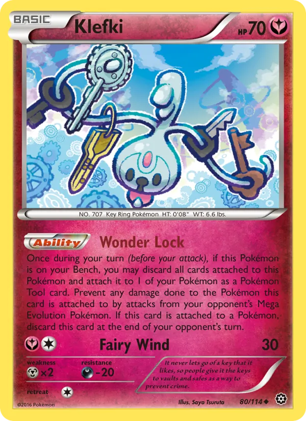 Klefki (Steam Siege #80/114)